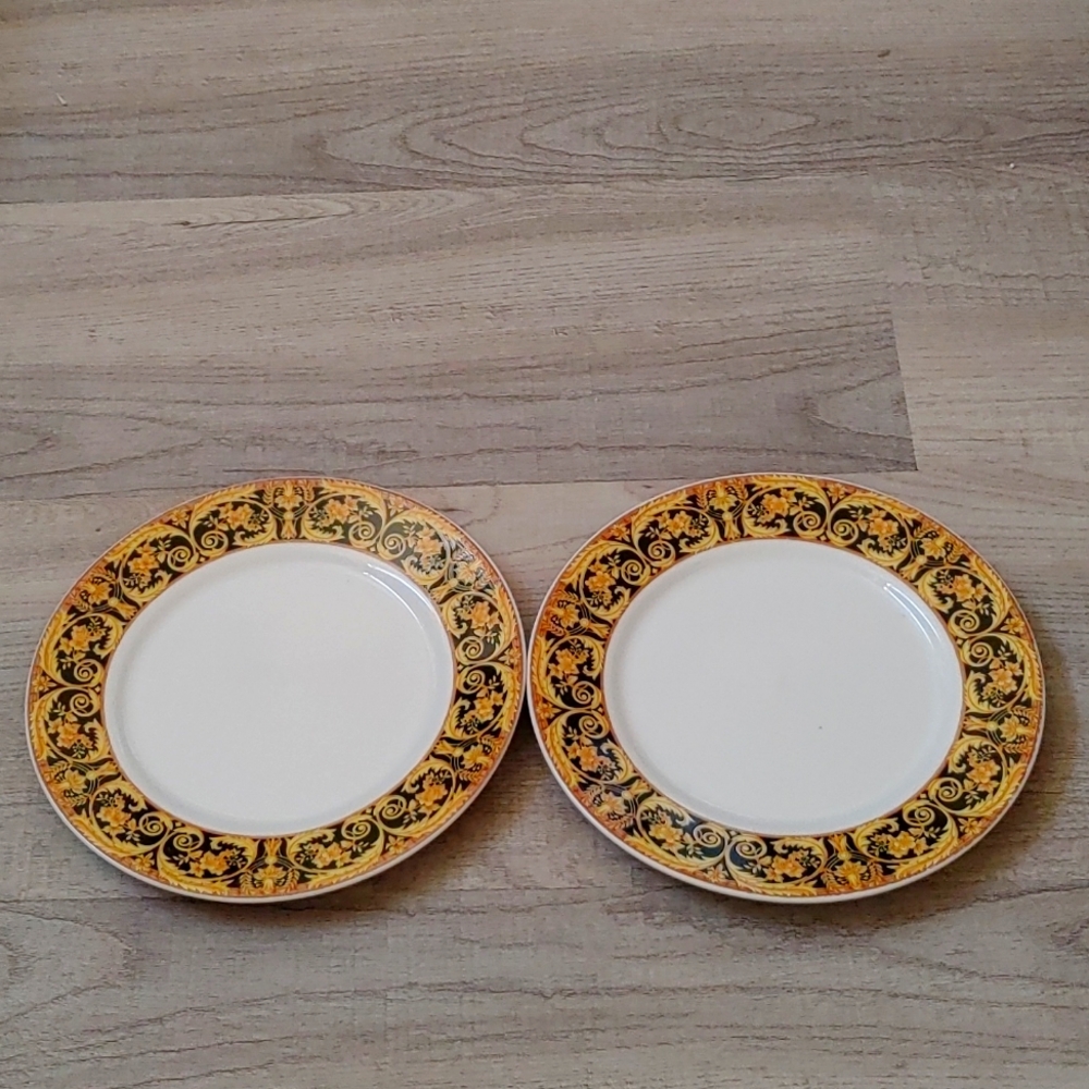 Two Lynn's salad plates